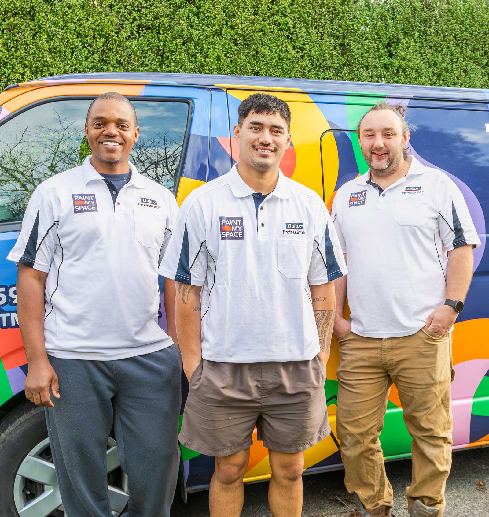 Skilled painters from Paint My Space providing quality services for residential and commercial properties in Hawke's Bay.